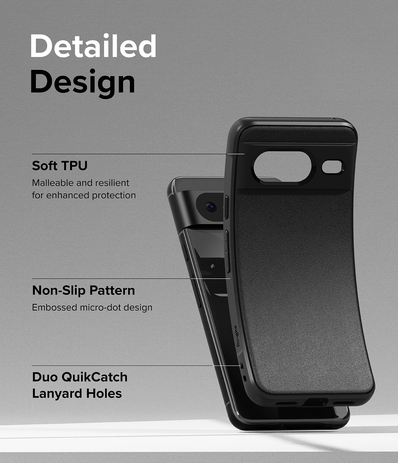 Coque Onyx Google Pixel 8, Black