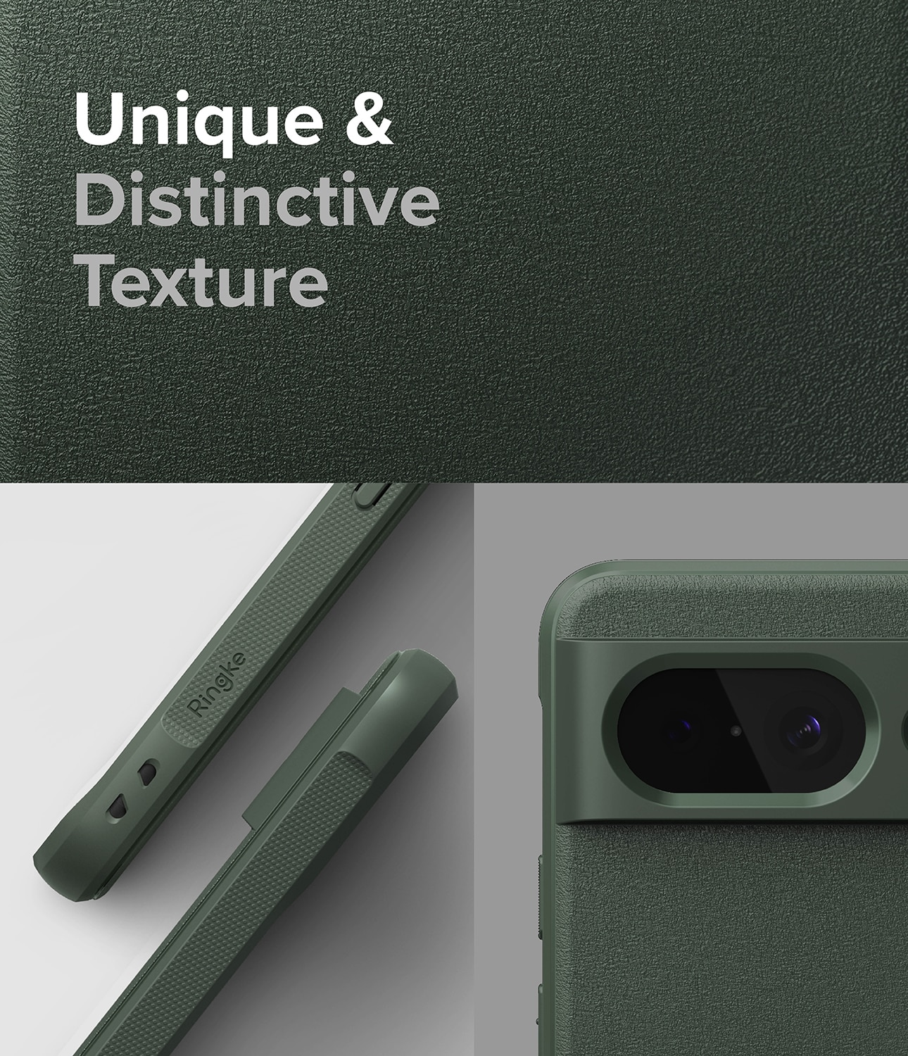 Coque Onyx Google Pixel 8, Dark Green