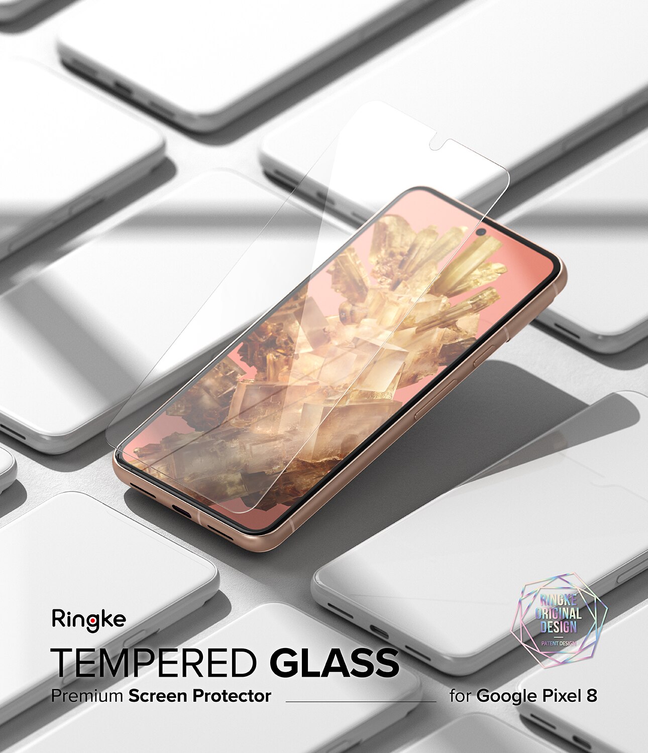 Screen Protector Glass Google Pixel 8 (2 pièces)