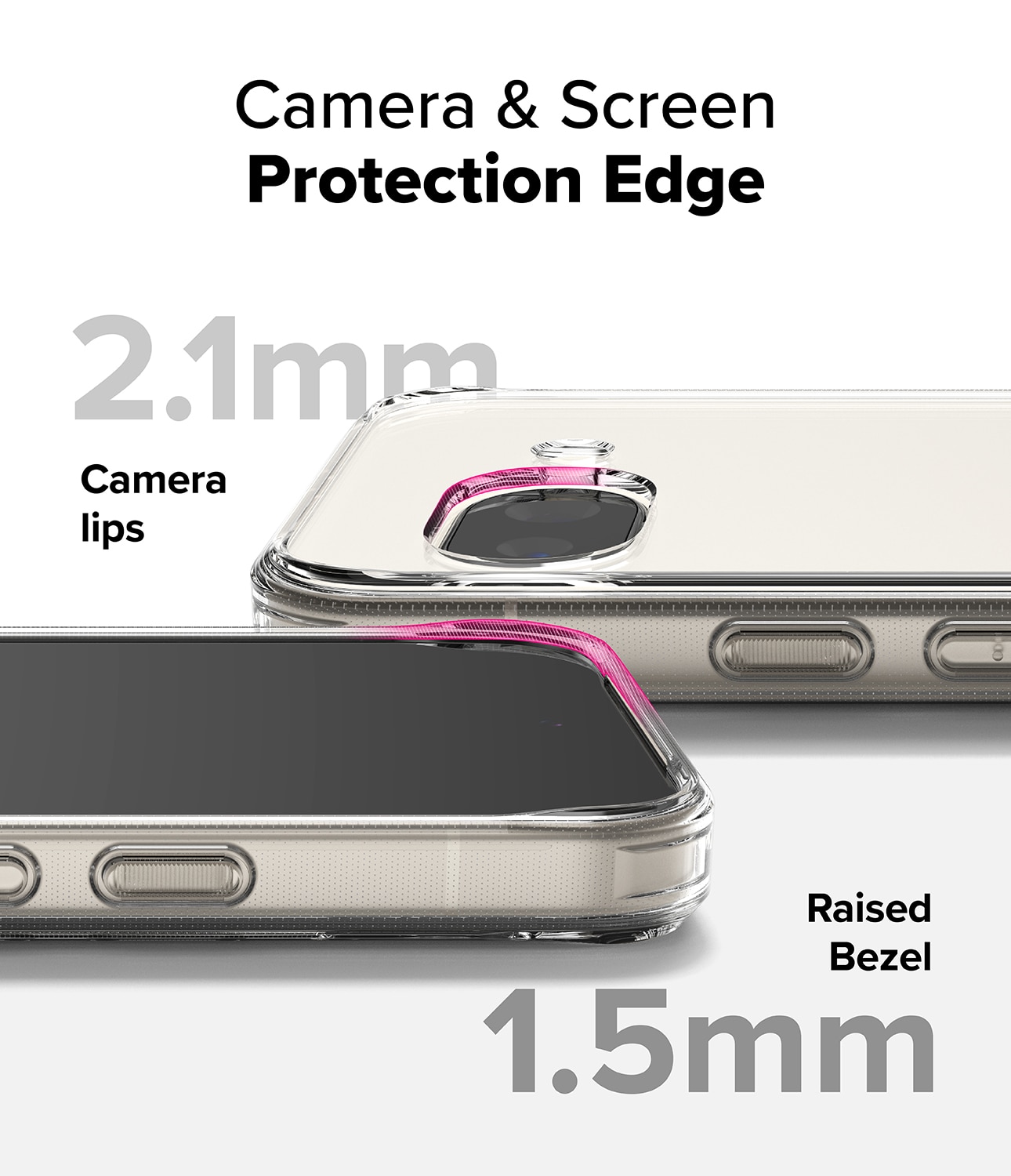 Coque Fusion Google Pixel 9a, Clear