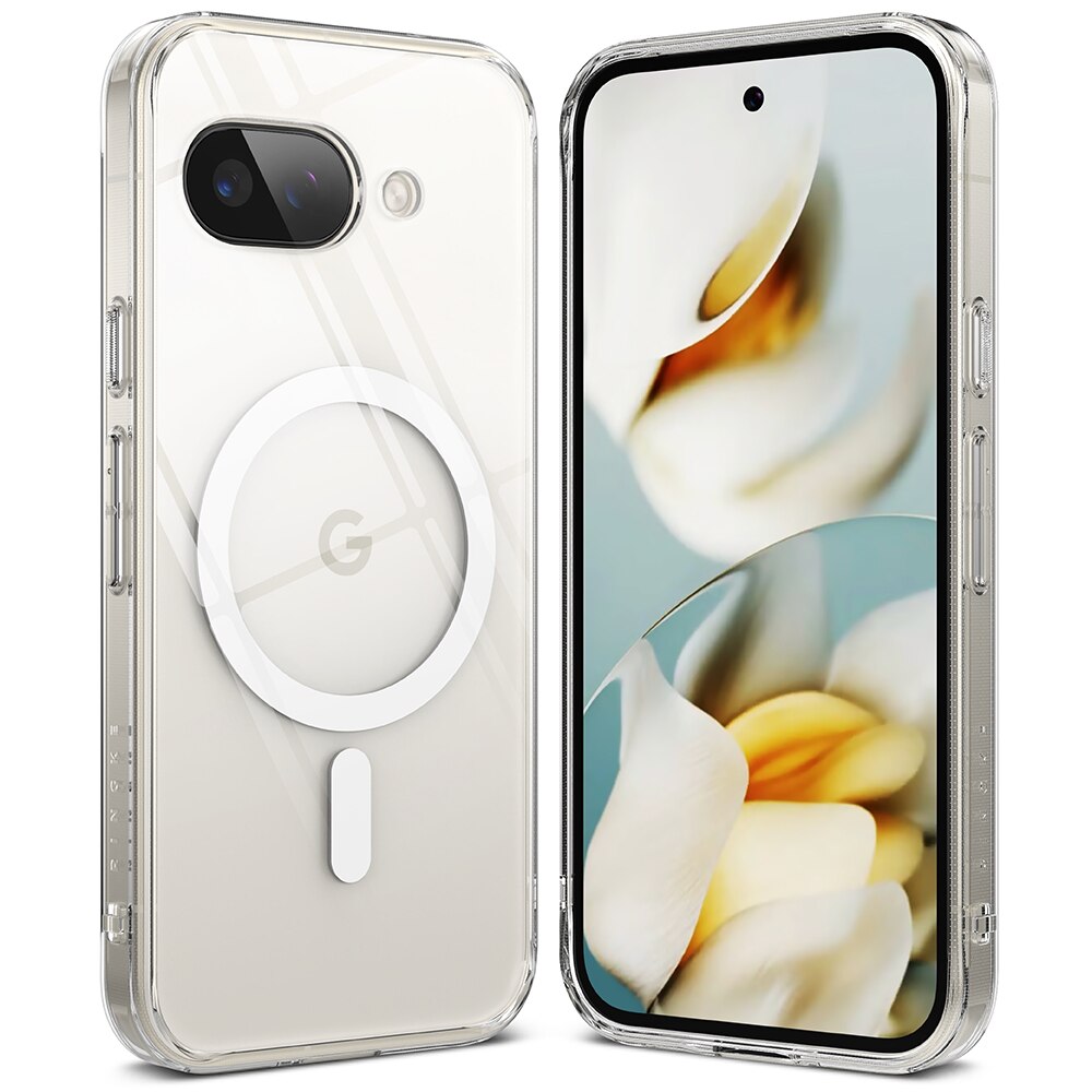 Coque Fusion Magnetic Google Pixel 9a Transparent