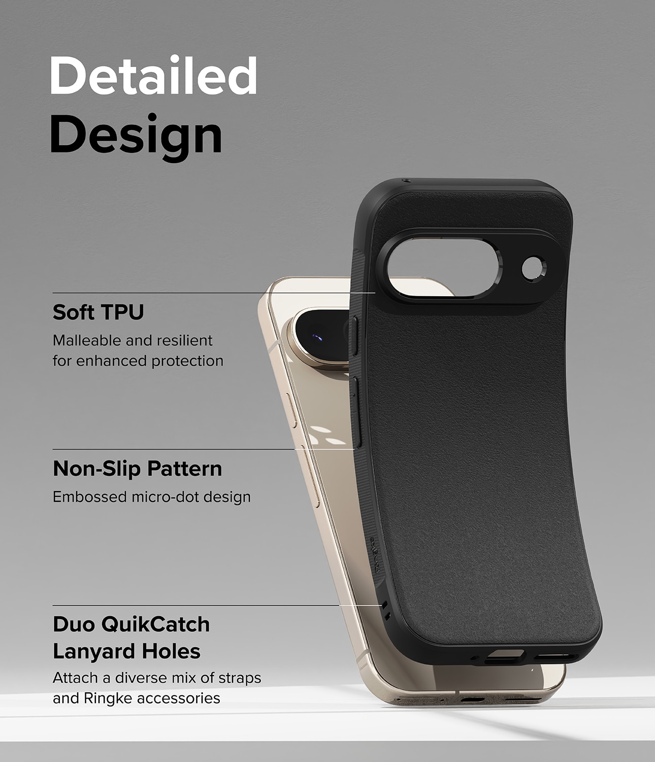 Coque Onyx Google Pixel 9, Black