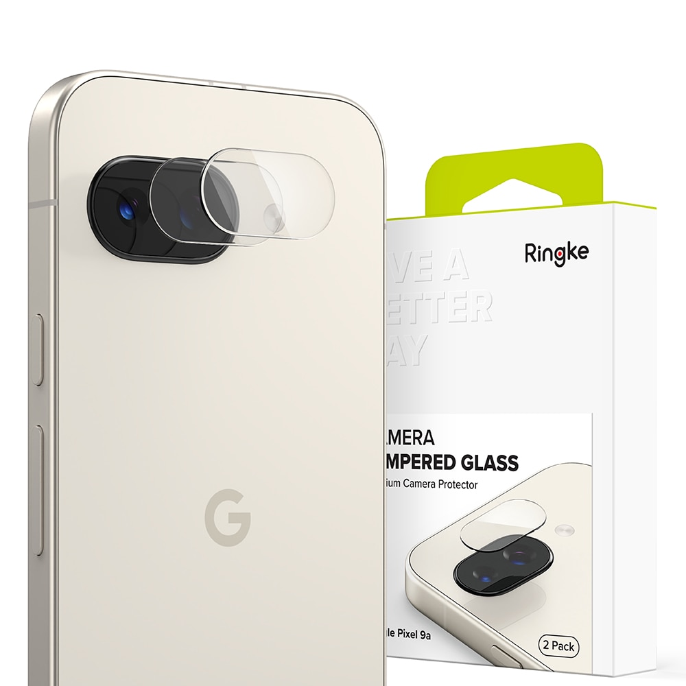 Camera Protector Glass (2 pièces) Google Pixel 9a Transparent