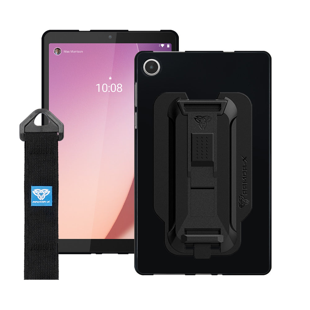 Coque PXS Shockproof Lenovo Tab M8 (4th Gen), Black