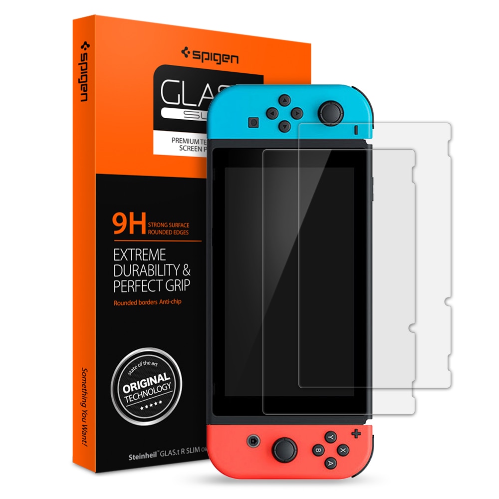 Screen Protector GLAS.tR SLIM Nintendo Switch (2 pièces)