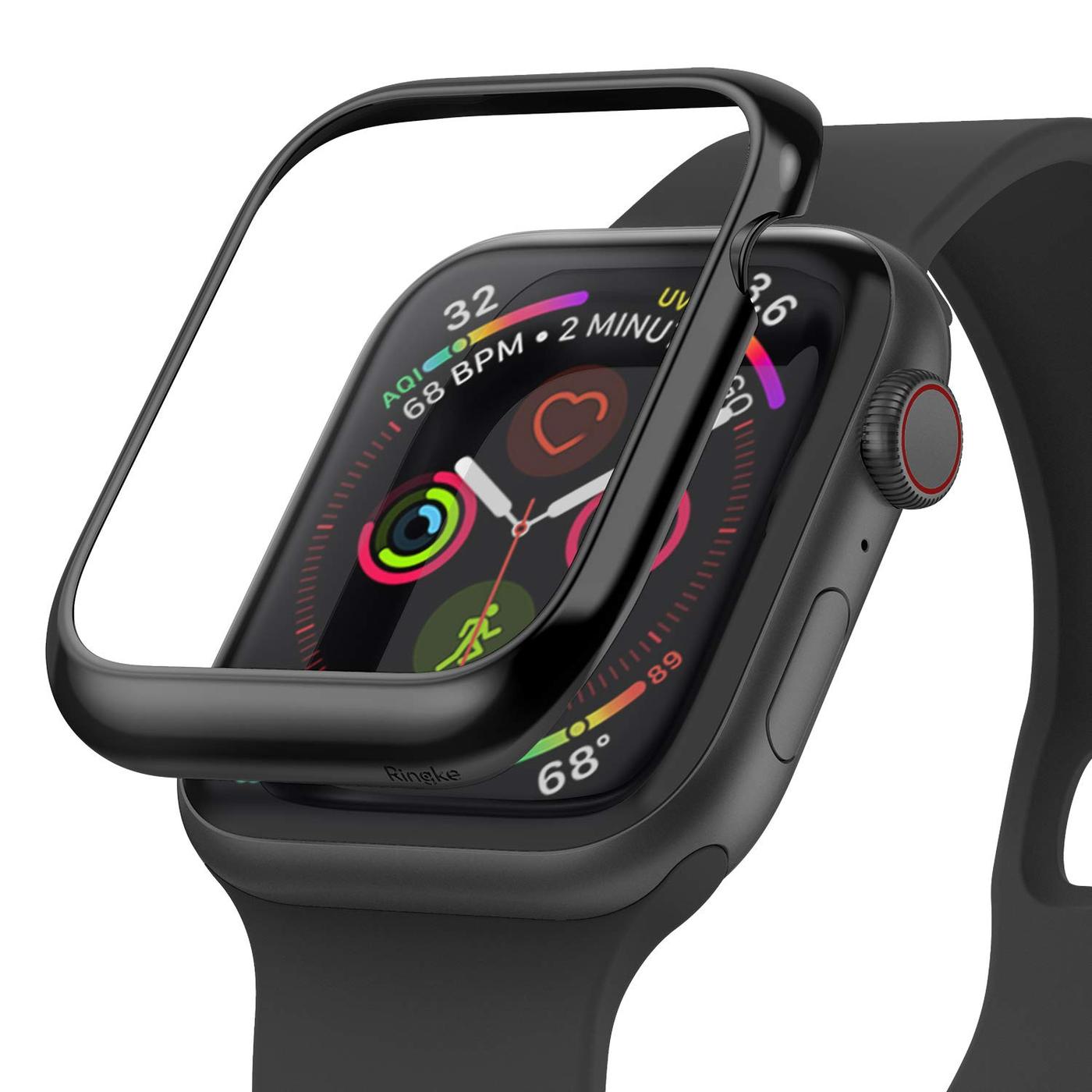 Bezel Styling Apple Watch 45mm Series 9, Glossy Black