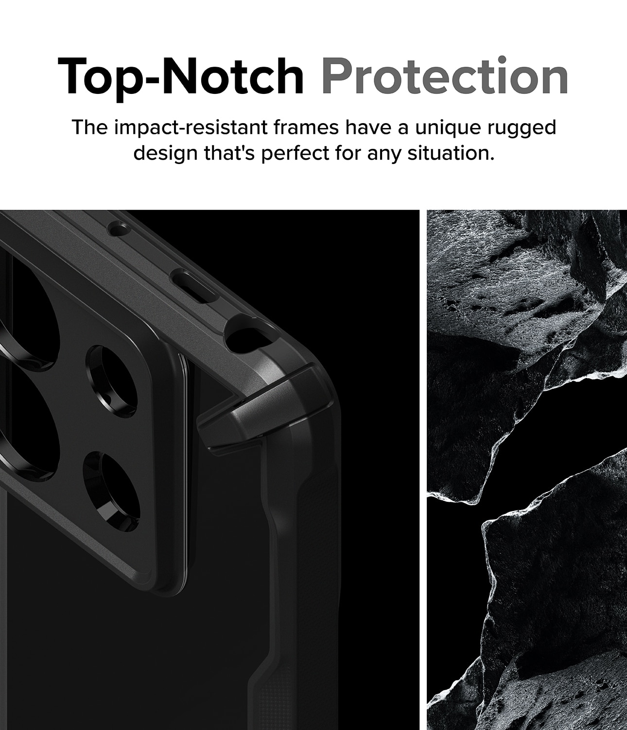 Coque Fusion X Xiaomi Redmi Note 13 Pro, Noir