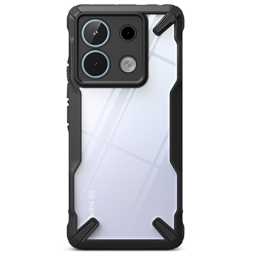 Coque Fusion X Xiaomi Redmi Note 13 Pro, noir