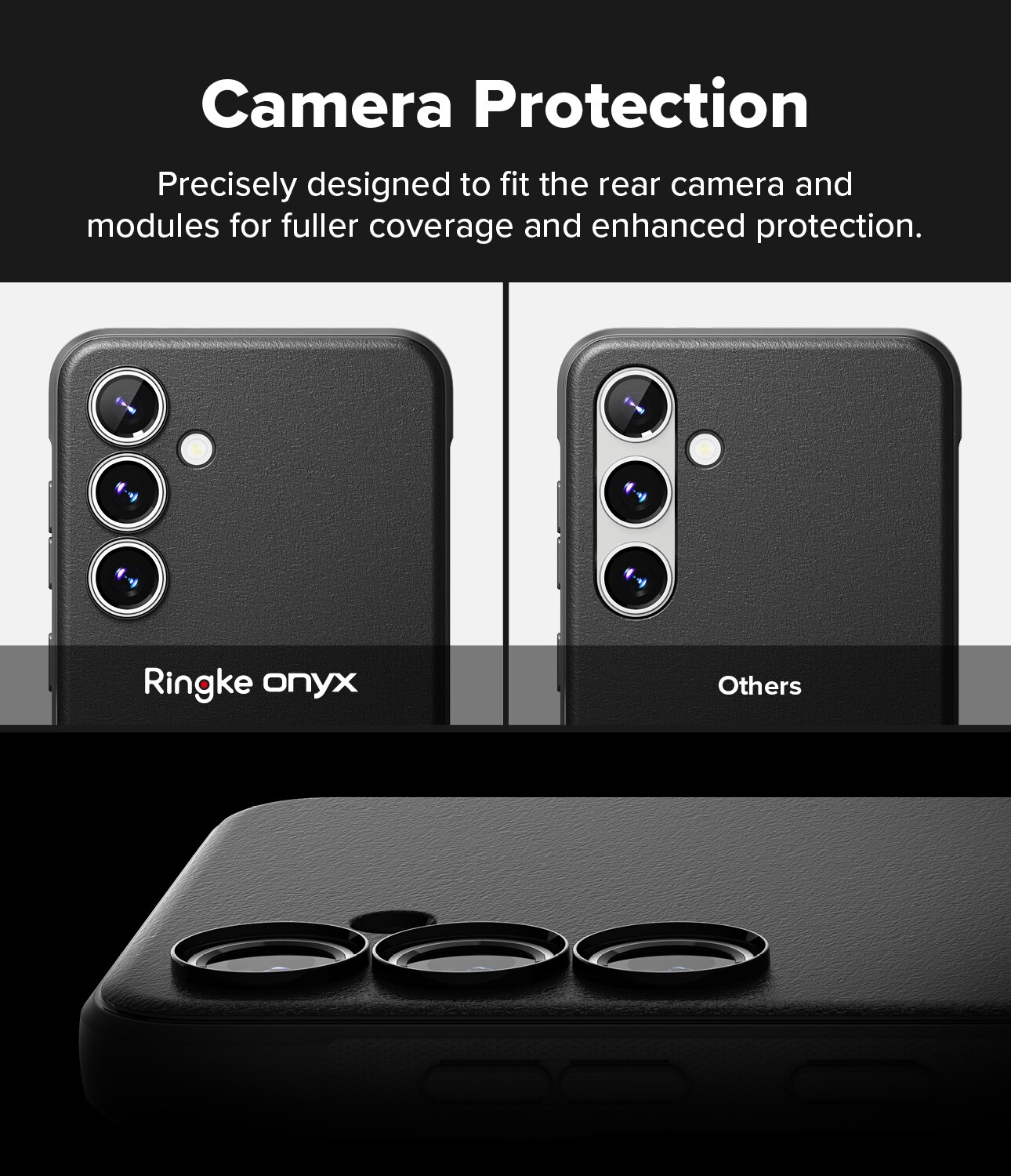 Coque Onyx Samsung Galaxy S24 FE, Black