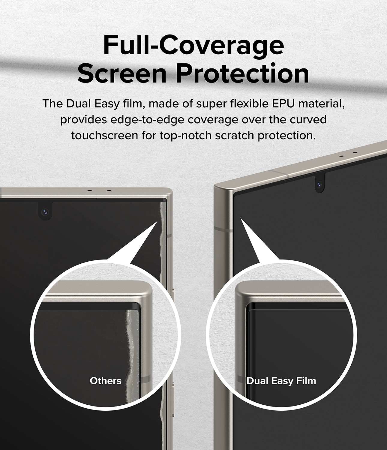 Dual Easy Screen Protector (2 pièces) Samsung Galaxy S24 Ultra