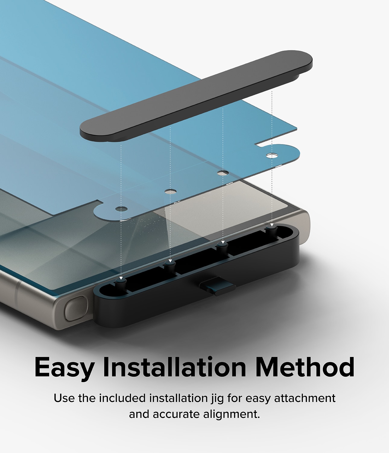 Dual Easy Screen Protector (2 pièces) Samsung Galaxy S24 Ultra