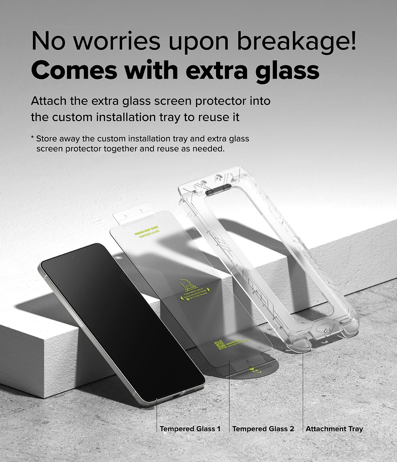 Easy Slide Glass (2 pièces) Samsung Galaxy S25 Edge
