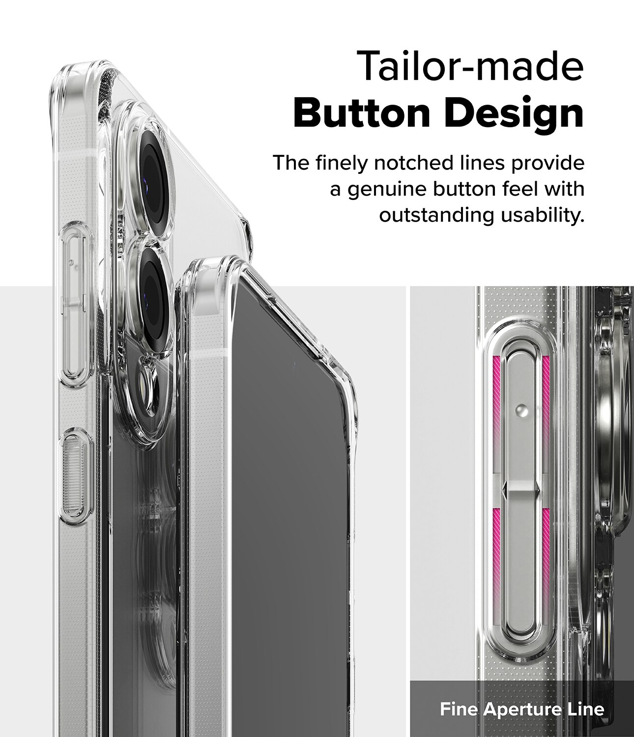 Coque Fusion Samsung Galaxy S25 Edge, Clear