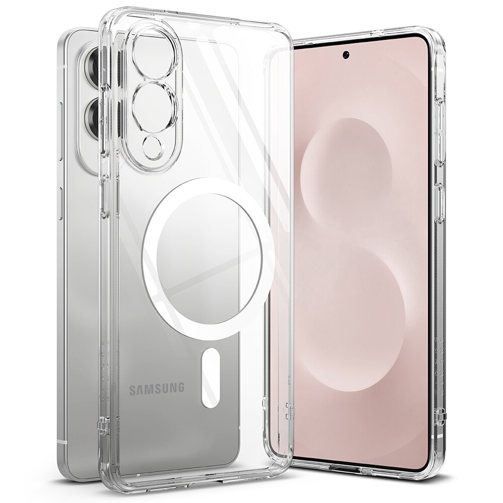 Coque Fusion Magnetic Samsung Galaxy S25 Edge Transparent