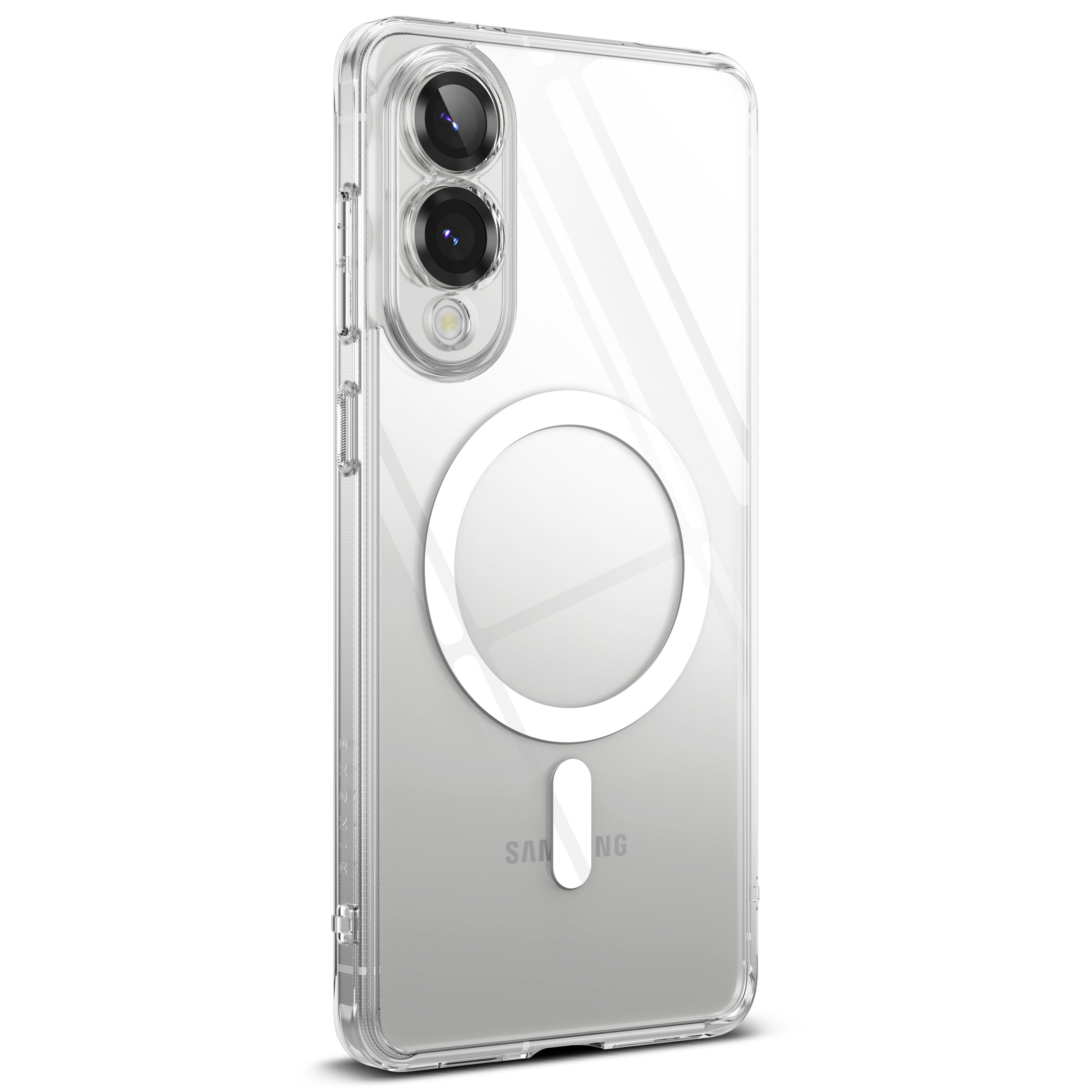 Coque Fusion Magnetic Samsung Galaxy S25 Edge Transparent