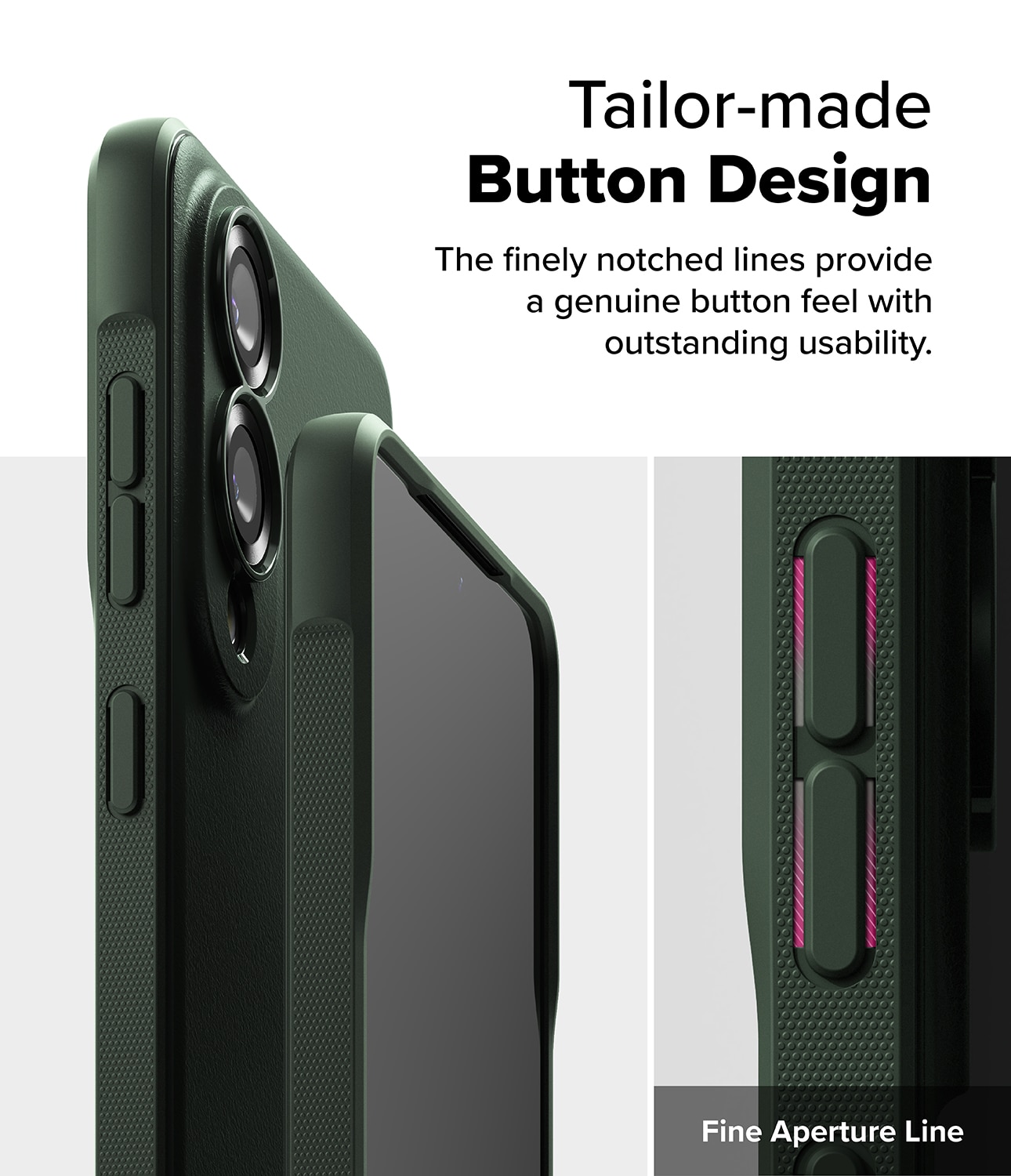 Coque Onyx Samsung Galaxy S25 Edge, Dark Green