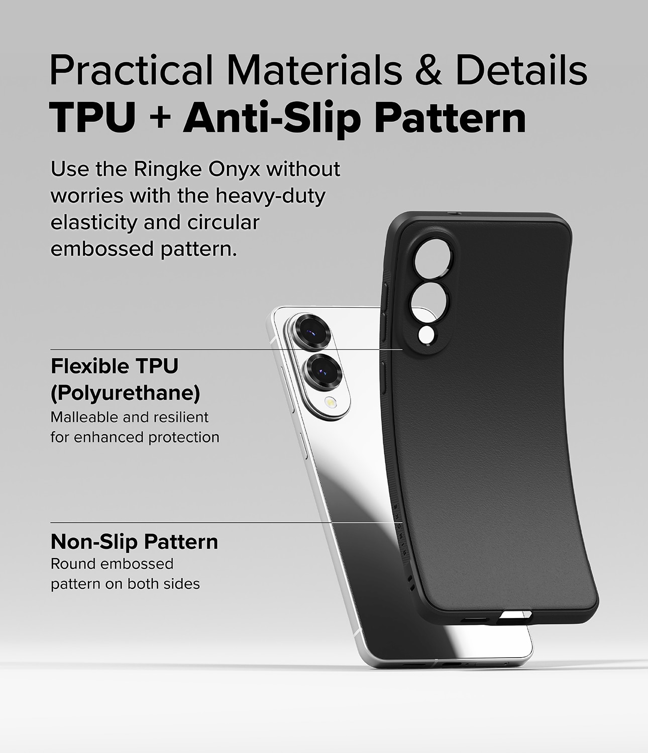 Coque Onyx Magnetic Samsung Galaxy S25 Edge, Black