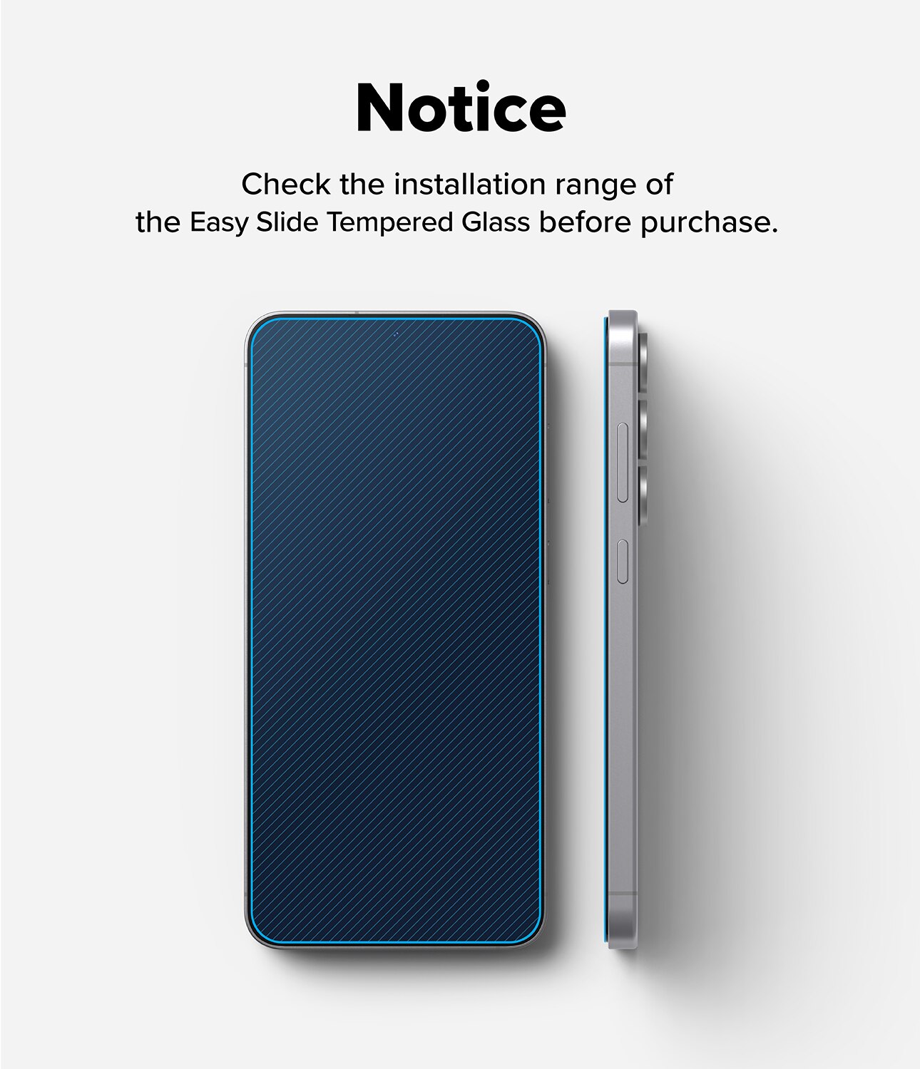 Easy Slide Glass (2 pièces) Samsung Galaxy S25 FE