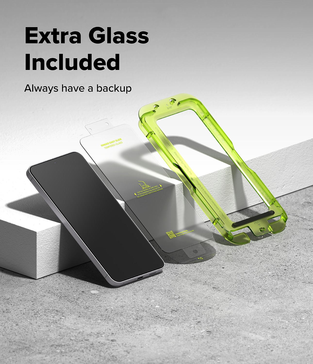 Easy Slide Glass (2 pièces) Samsung Galaxy S25 FE