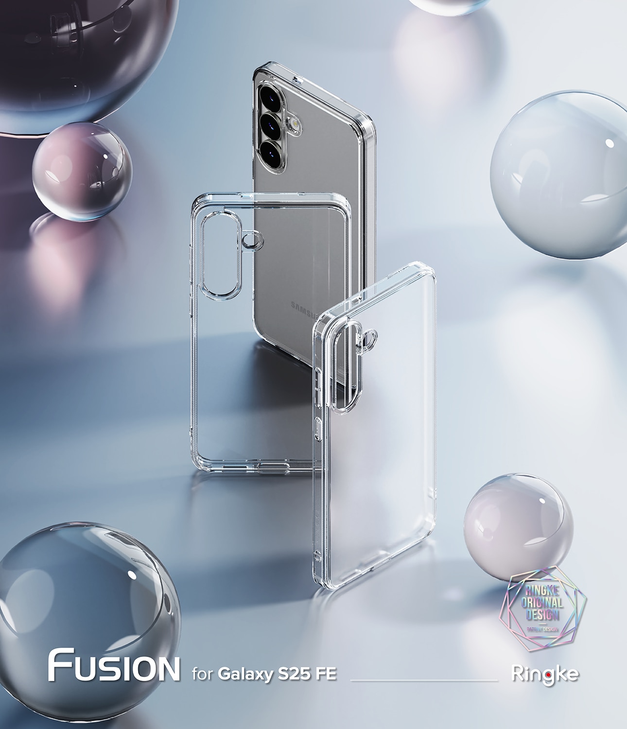 Coque Fusion Samsung Galaxy S25 FE, Clear