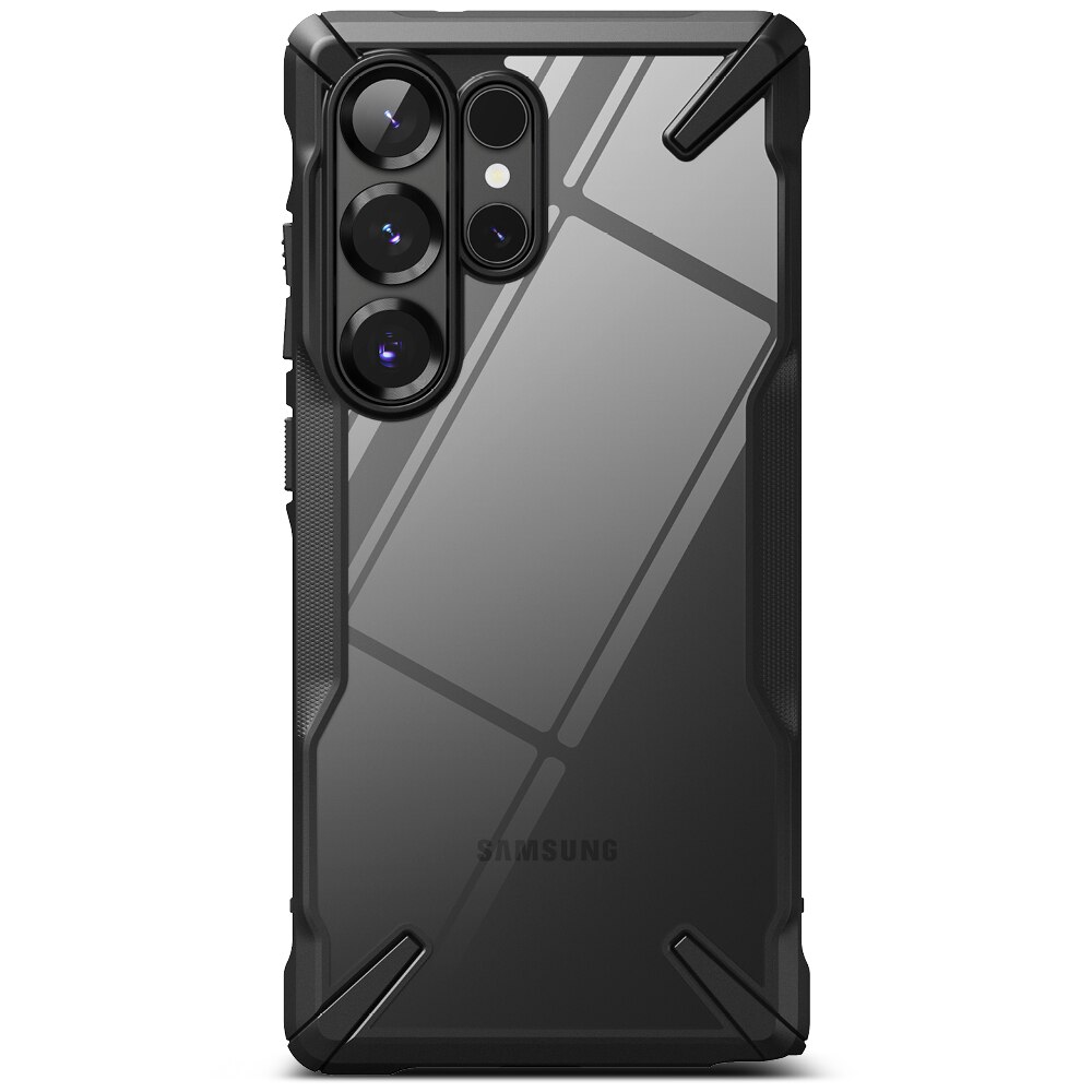 Coque Fusion X Samsung Galaxy S25 Ultra, Noir