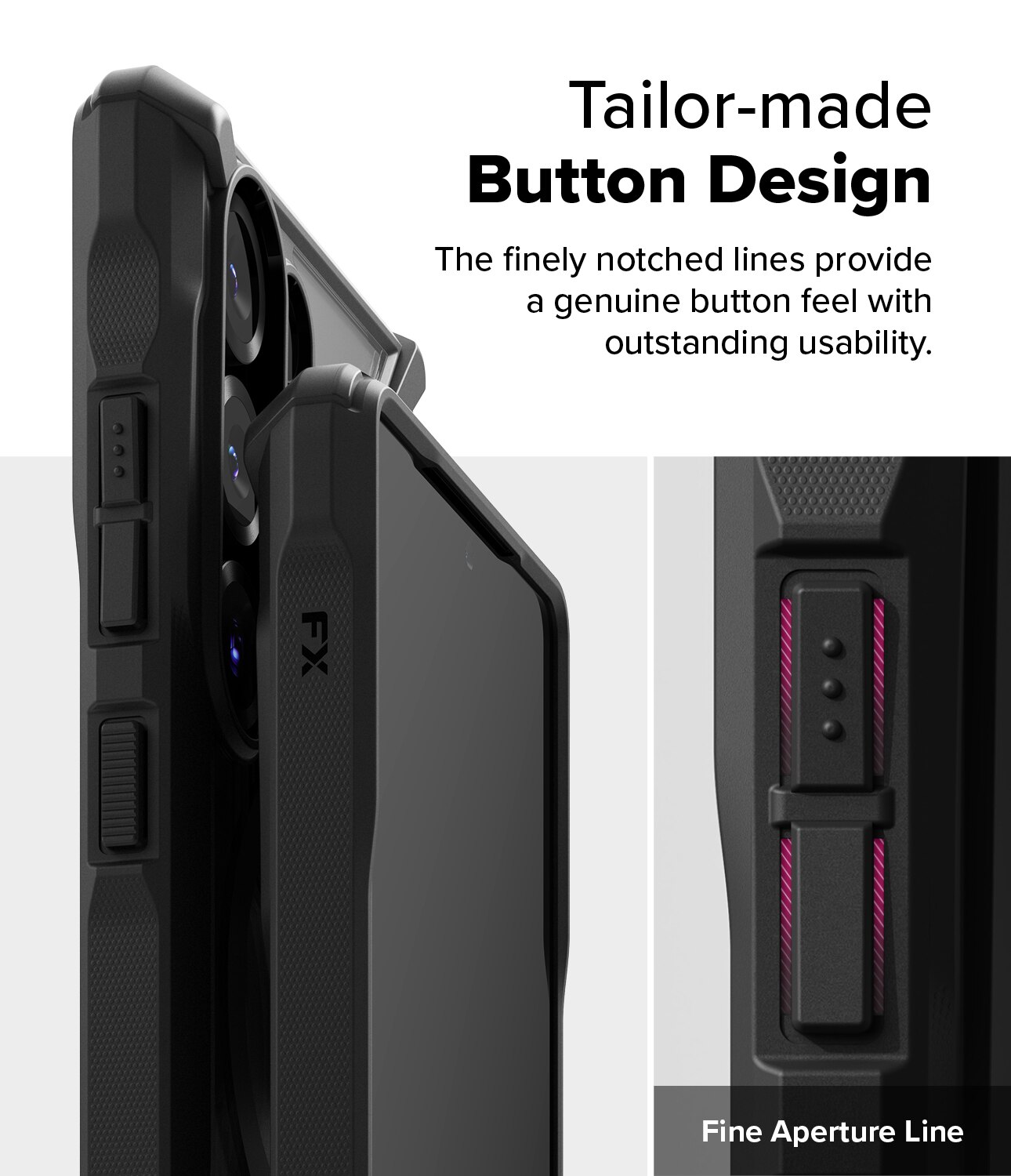 Coque Fusion X Magnetic MagSafe Samsung Galaxy S25 Ultra, Matte Black