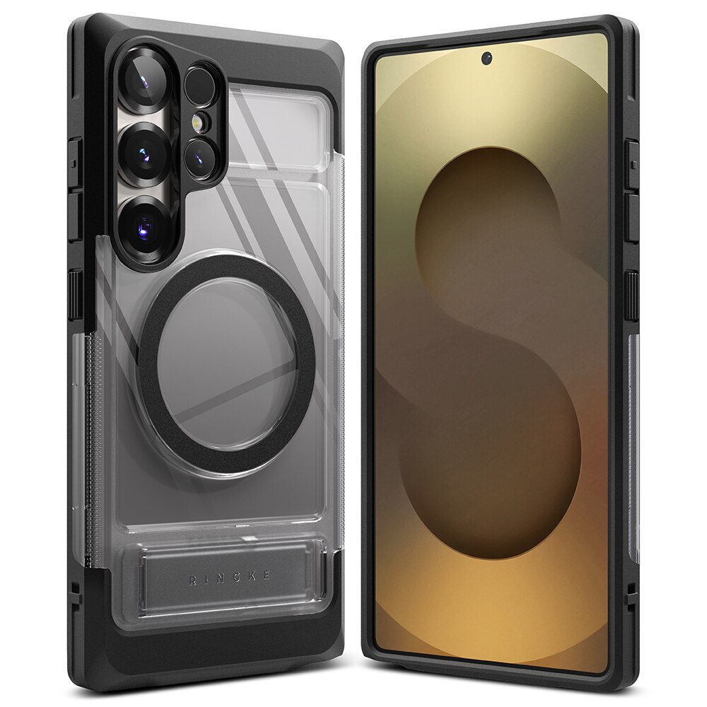 Coque UX Magnetic Samsung Galaxy S25 Ultra, Smoke Black