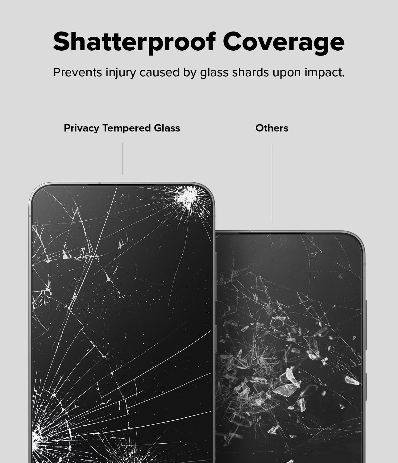 Easy Slide Privacy Glass (2 pièces) Samsung Galaxy S25