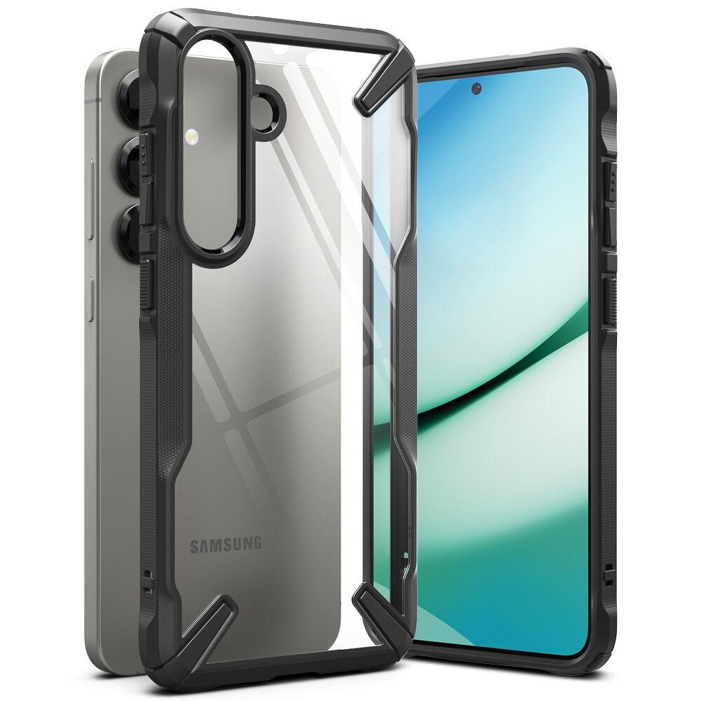 Coque Fusion X Samsung Galaxy S25, Noir