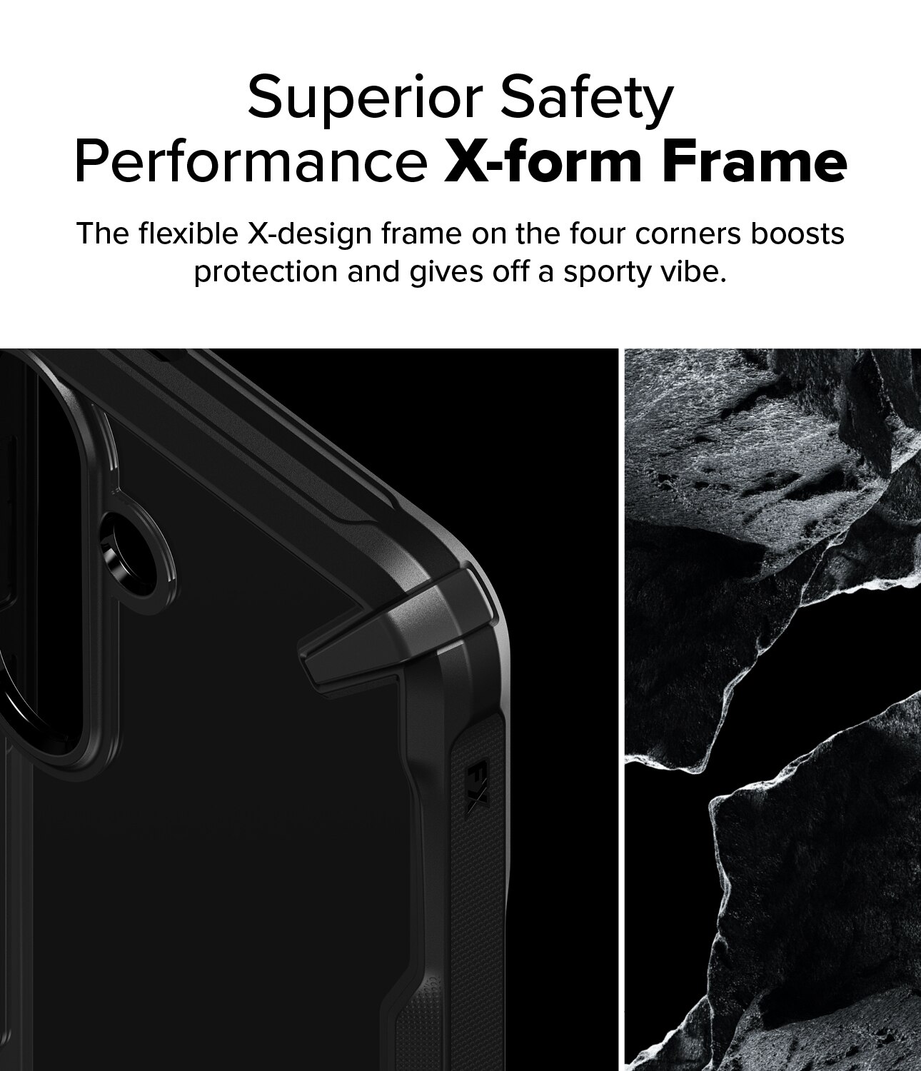 Coque Fusion X Samsung Galaxy S25, Noir