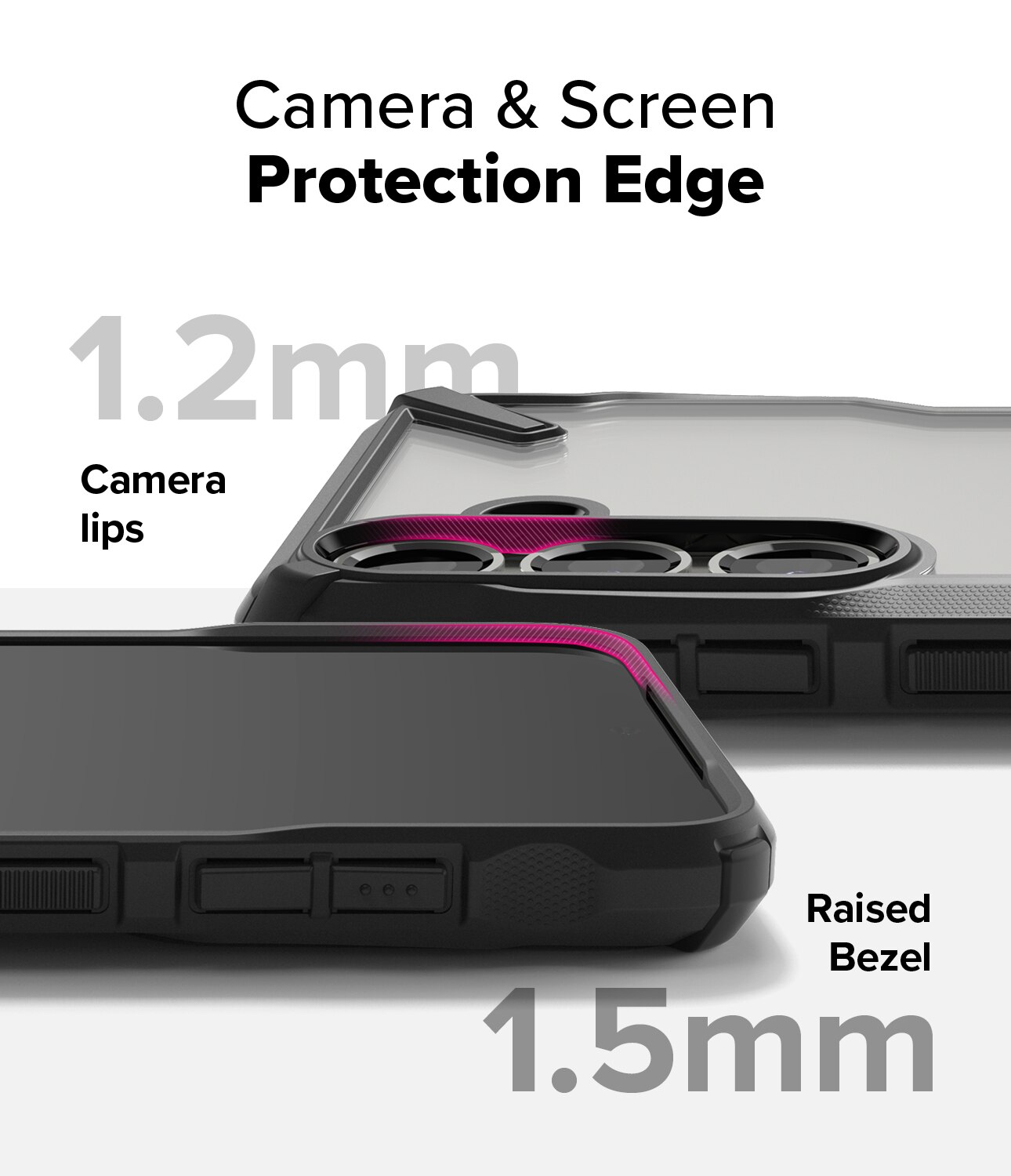 Coque Fusion X Samsung Galaxy S25, Noir