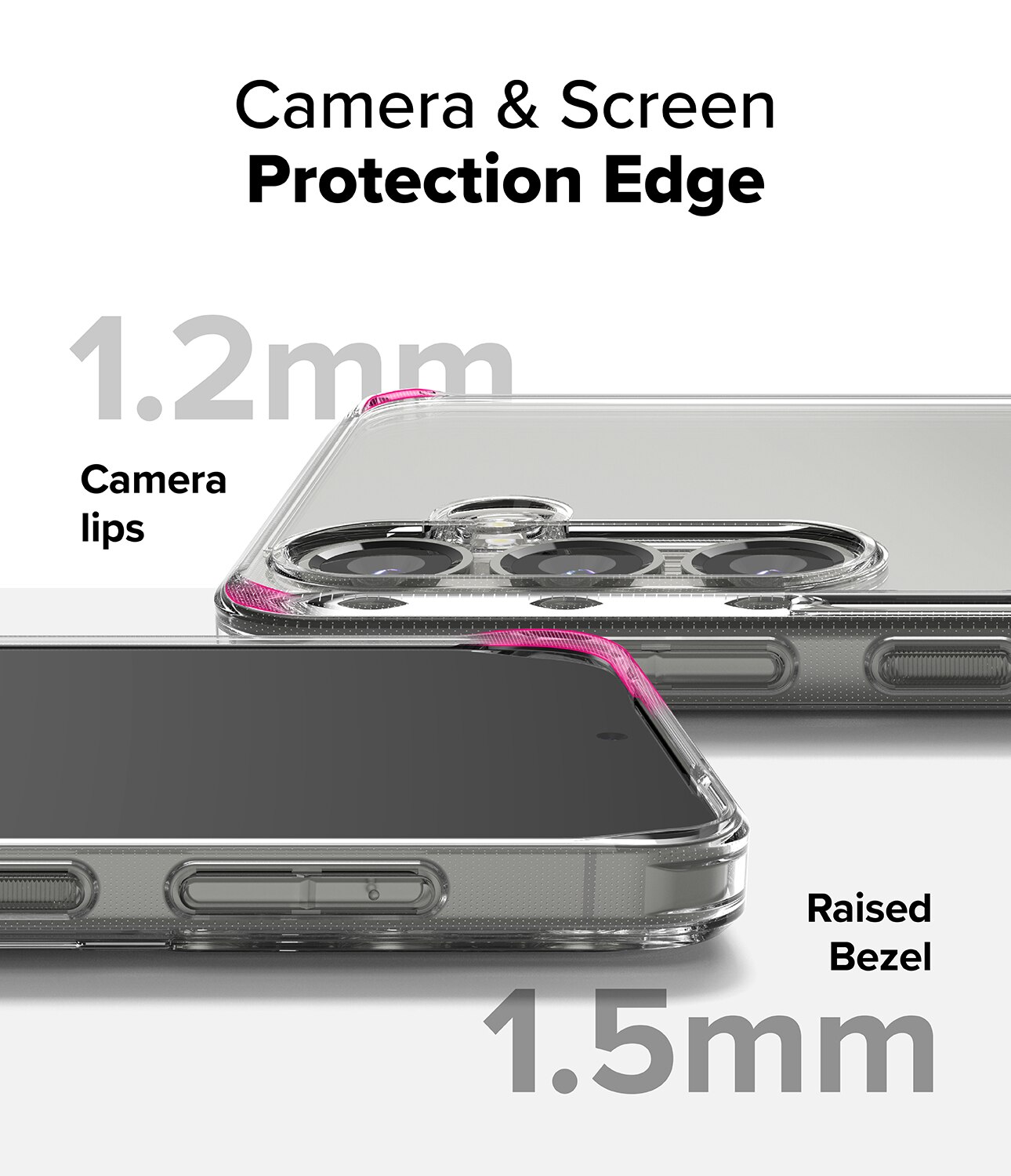 Coque Fusion Samsung Galaxy S25, Clear