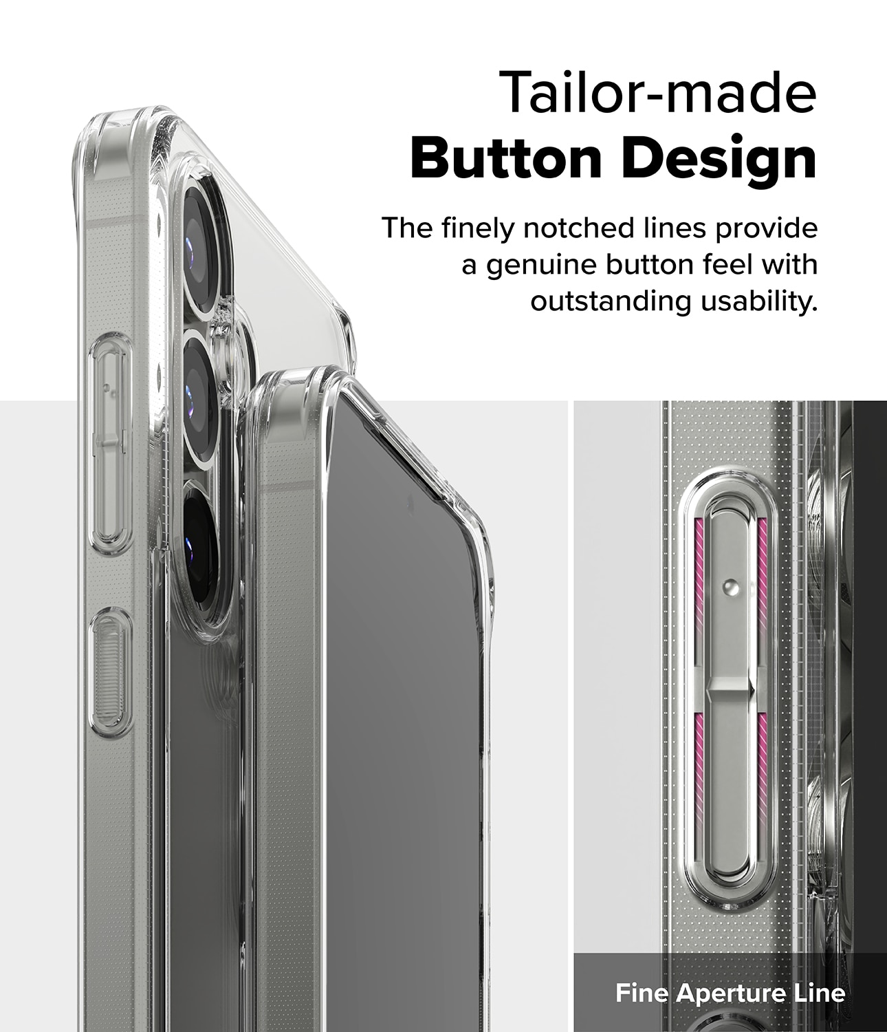 Coque Fusion Samsung Galaxy S25, Clear
