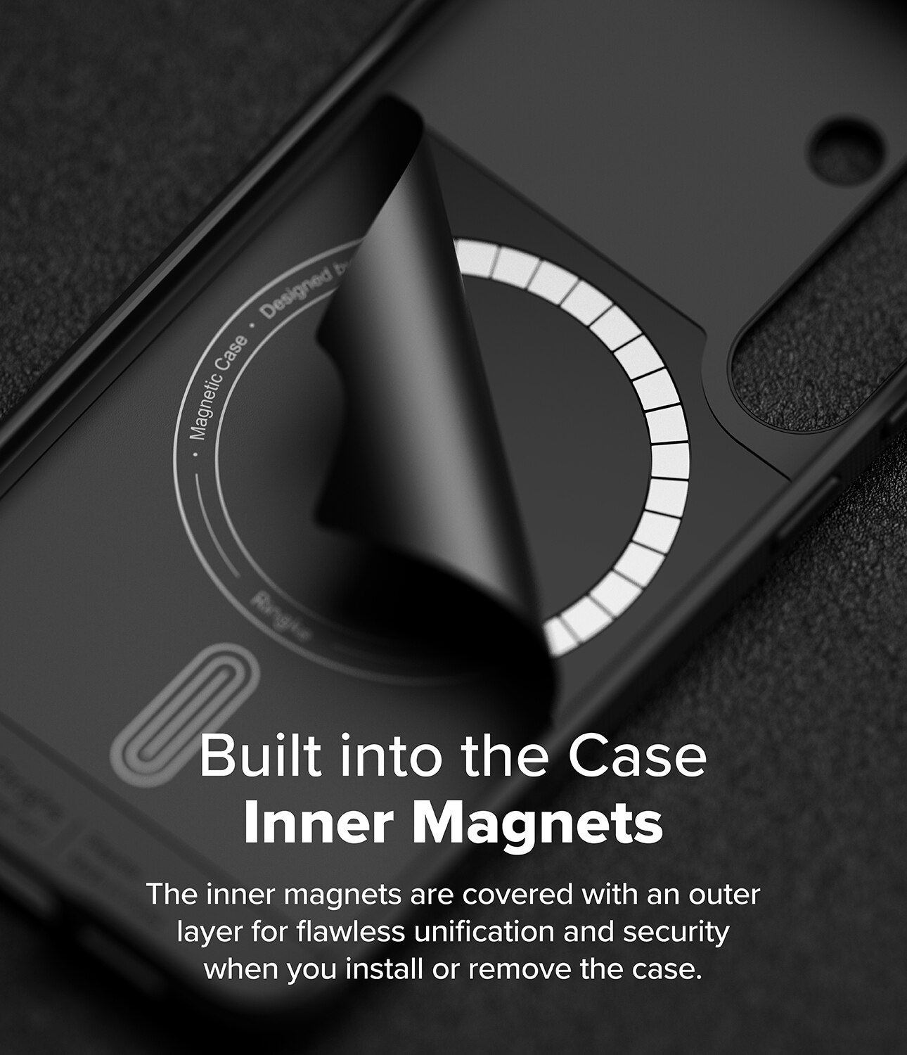 Coque Onyx Magnetic Samsung Galaxy S25, Black
