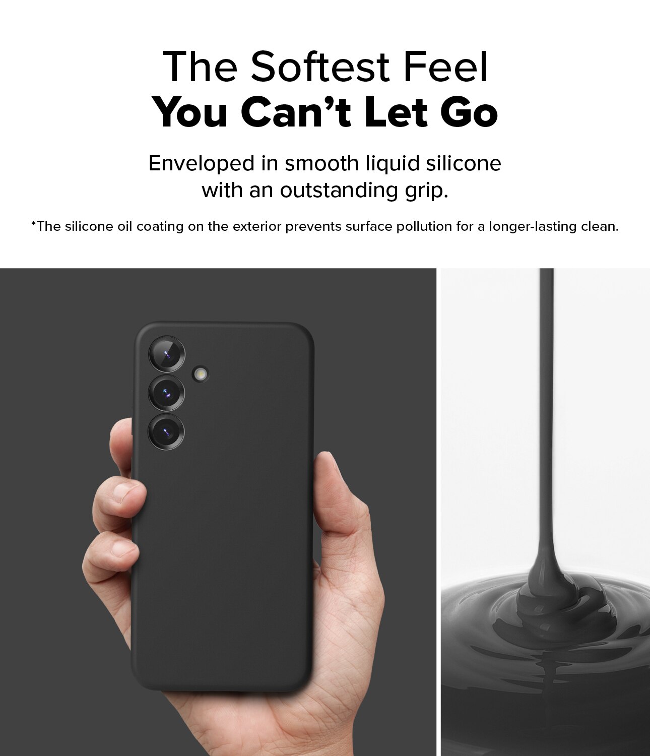 Silicone Magnetic Coque Samsung Galaxy S25 Black