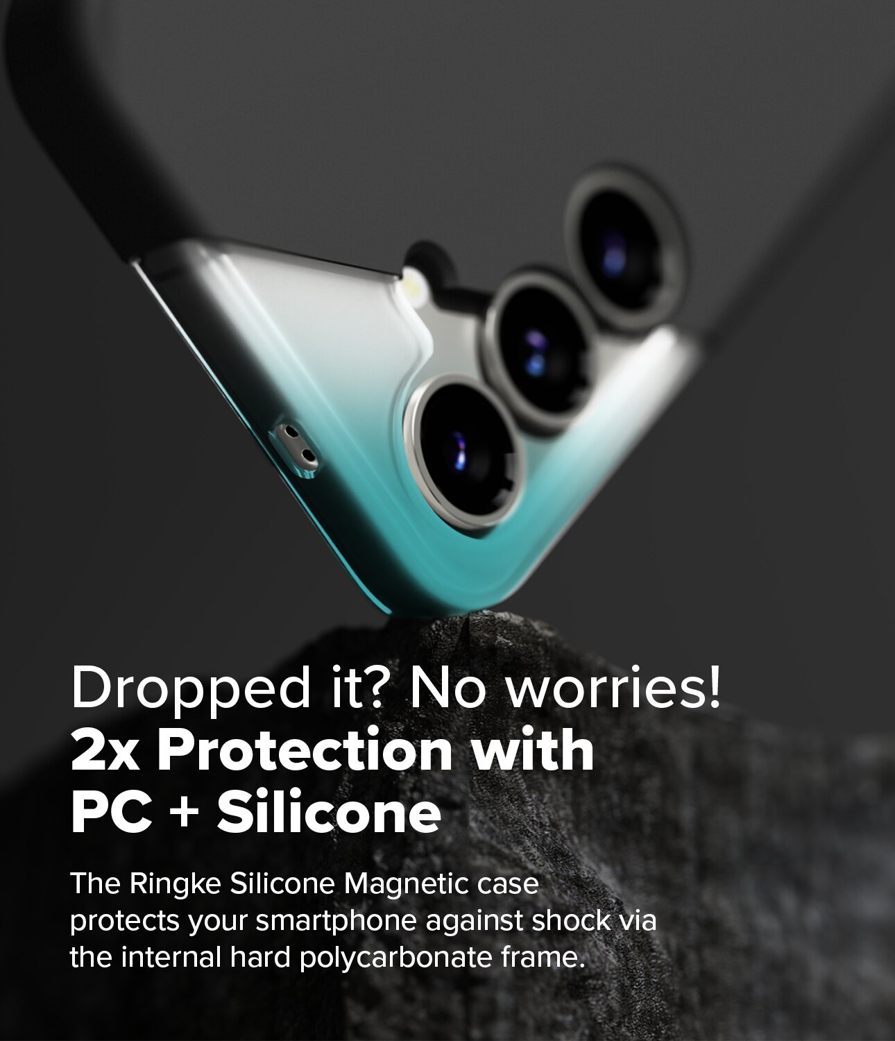 Silicone Magnetic Coque Samsung Galaxy S25 Black