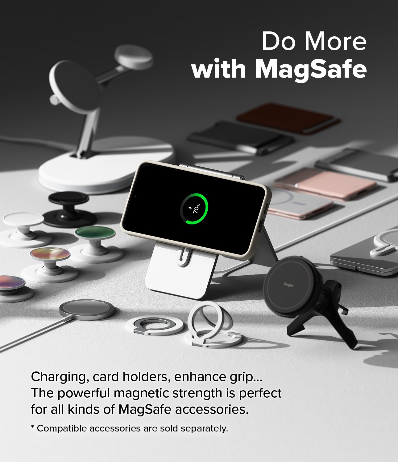 Silicone Magnetic Coque Samsung Galaxy S25 Stone