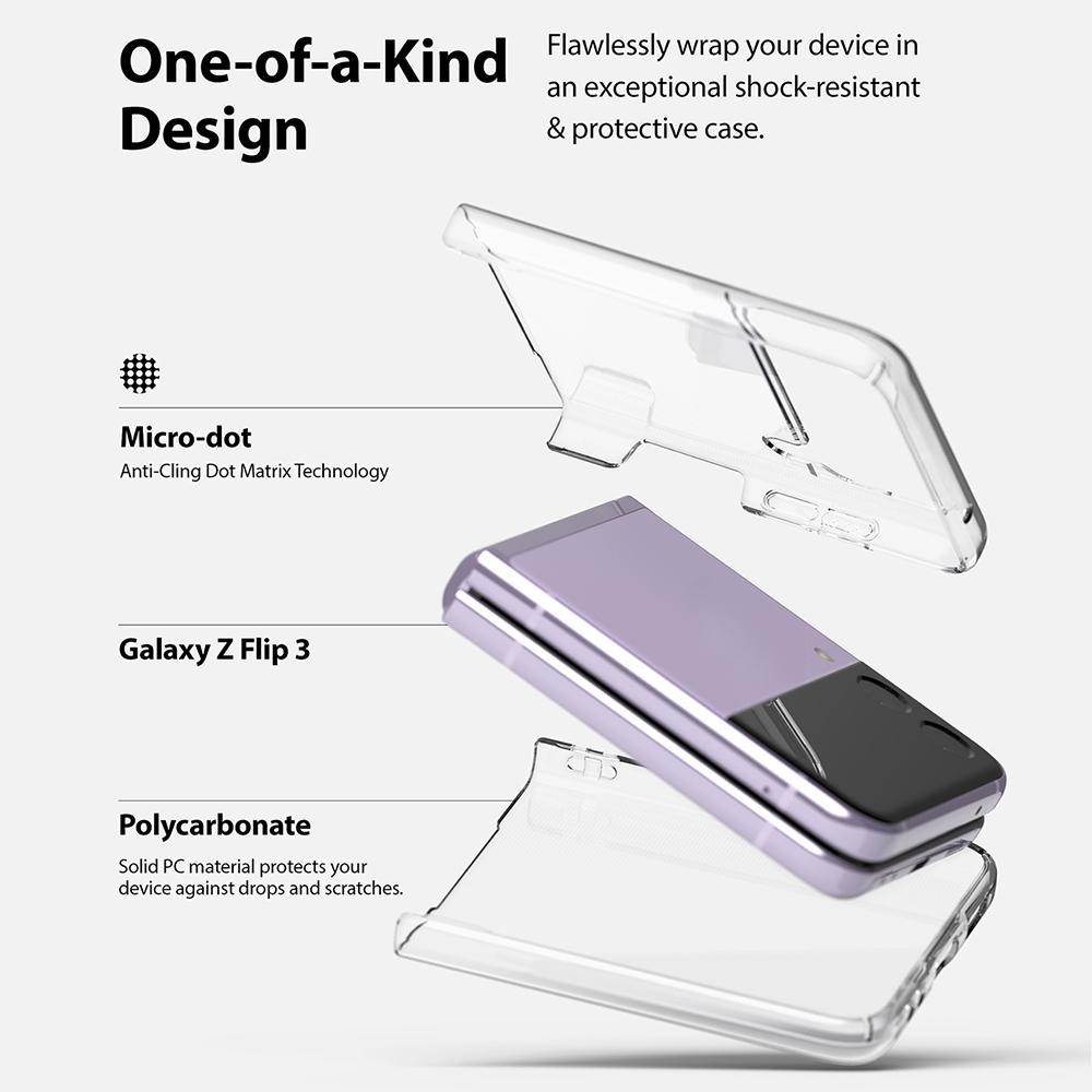 Coque Slim Samsung Galaxy Z Flip 3 Black