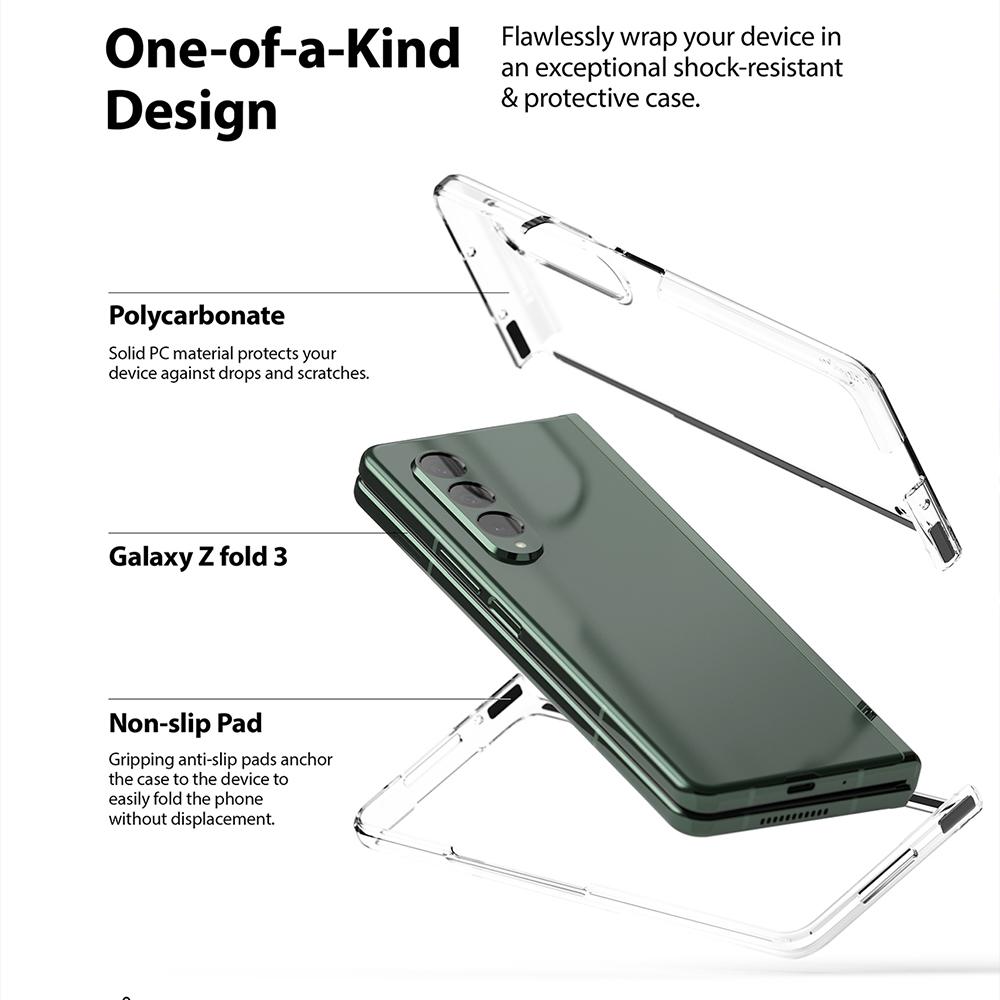 Coque Slim Samsung Galaxy Z Fold 3 Clear