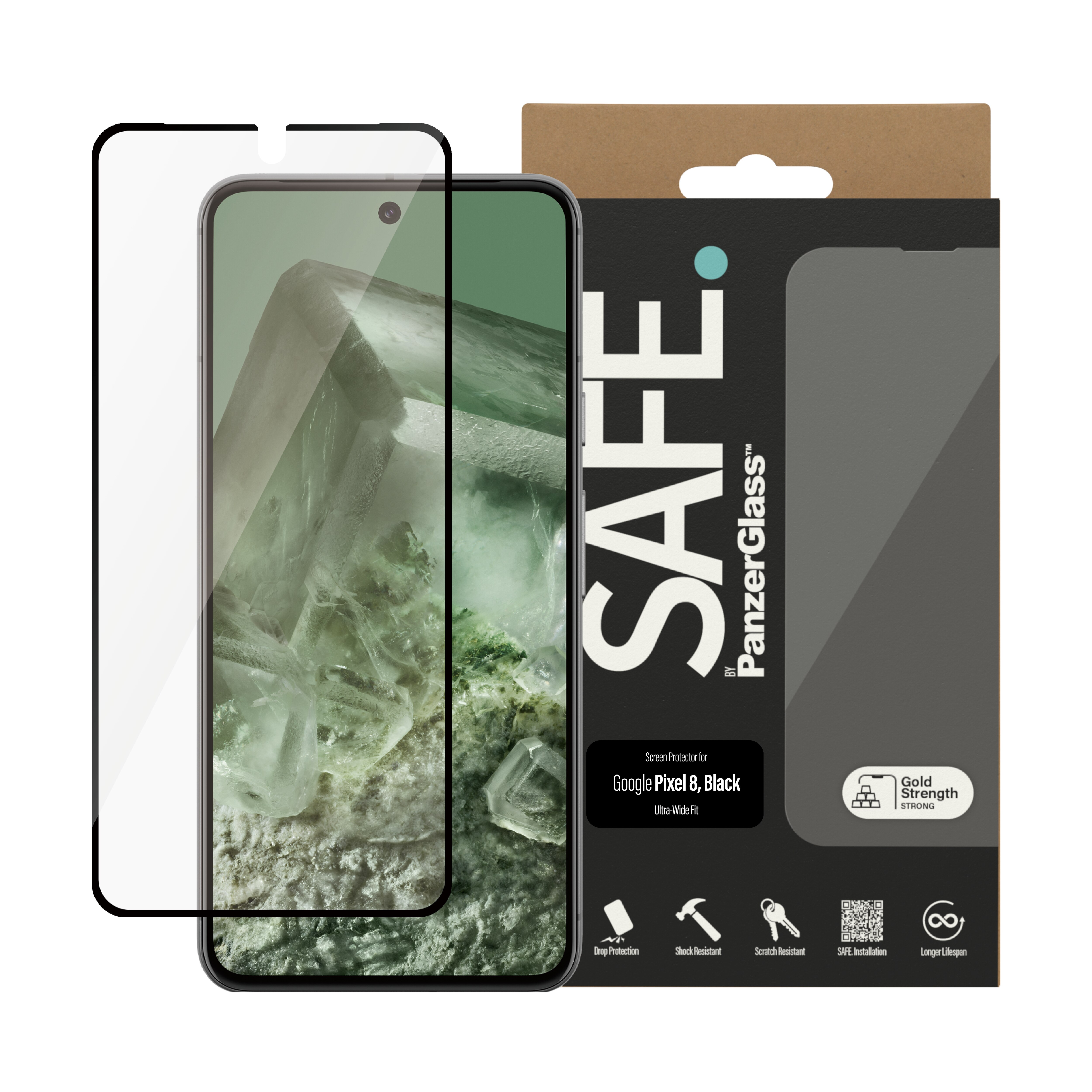 Google Pixel 8 Screen Protector Ultra Wide Fit