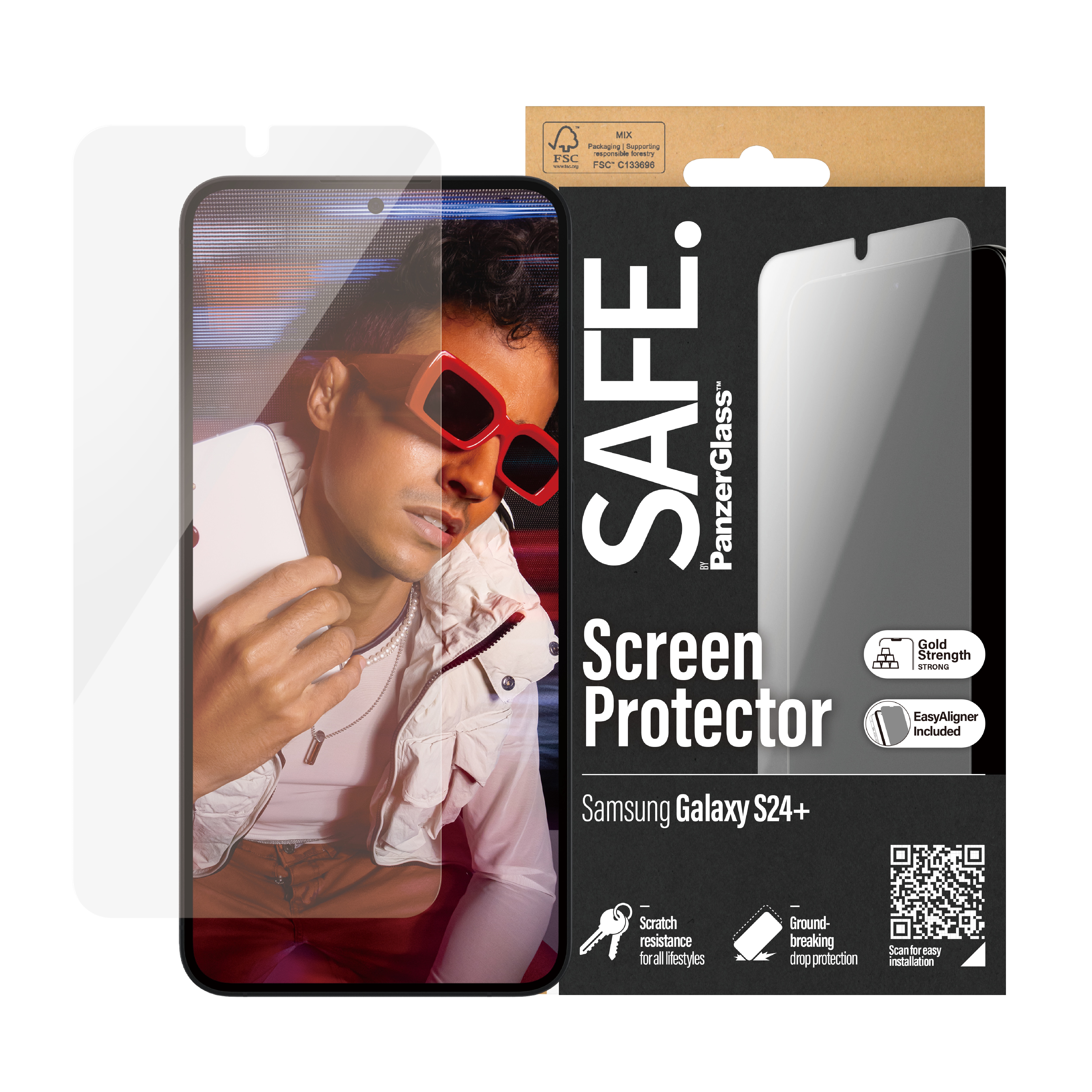 SAFE. by PanzerGlass Samsung Galaxy S24 Plus Screen Protector