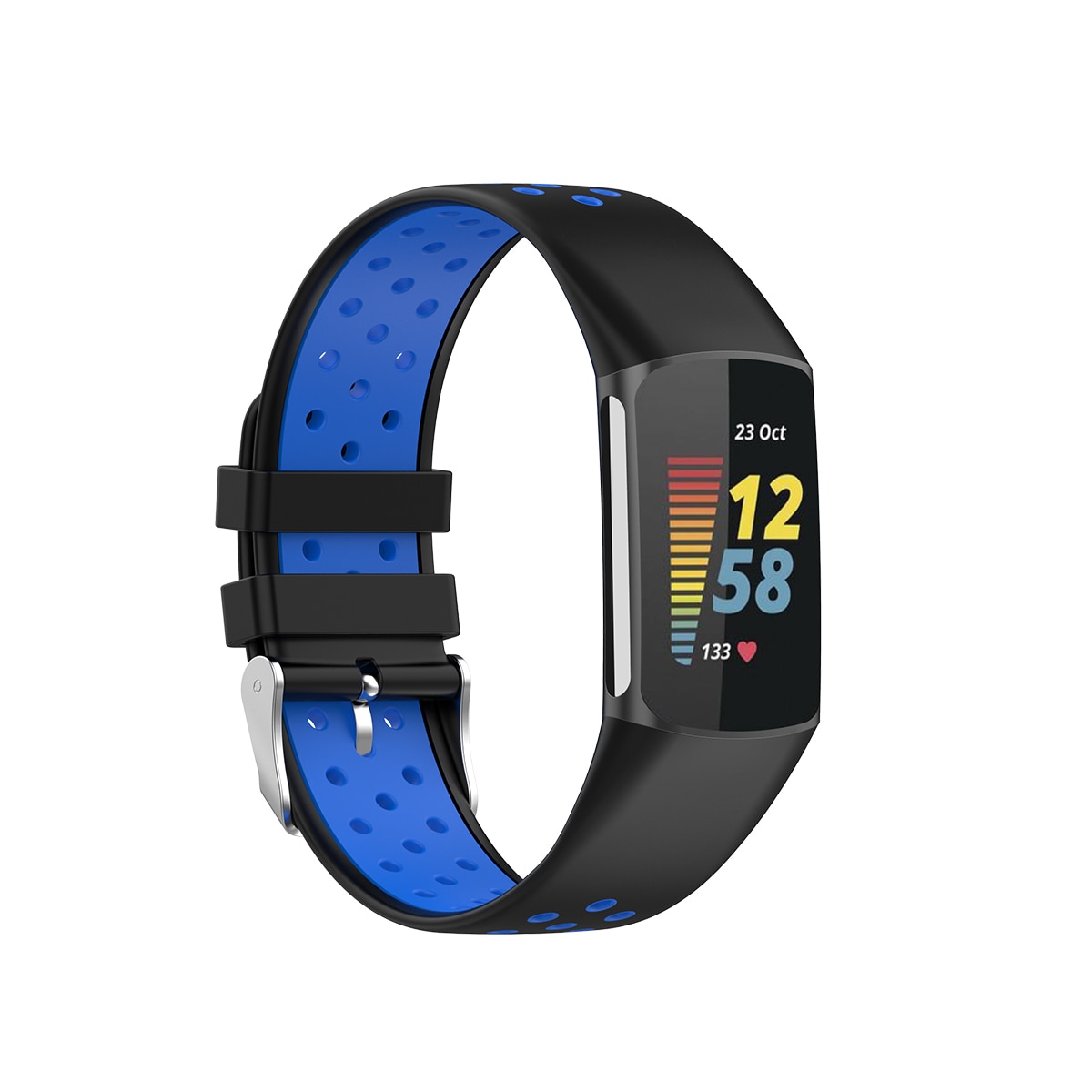 Sport Bracelet en silicone Fitbit Charge 5 Multicolore/Motif