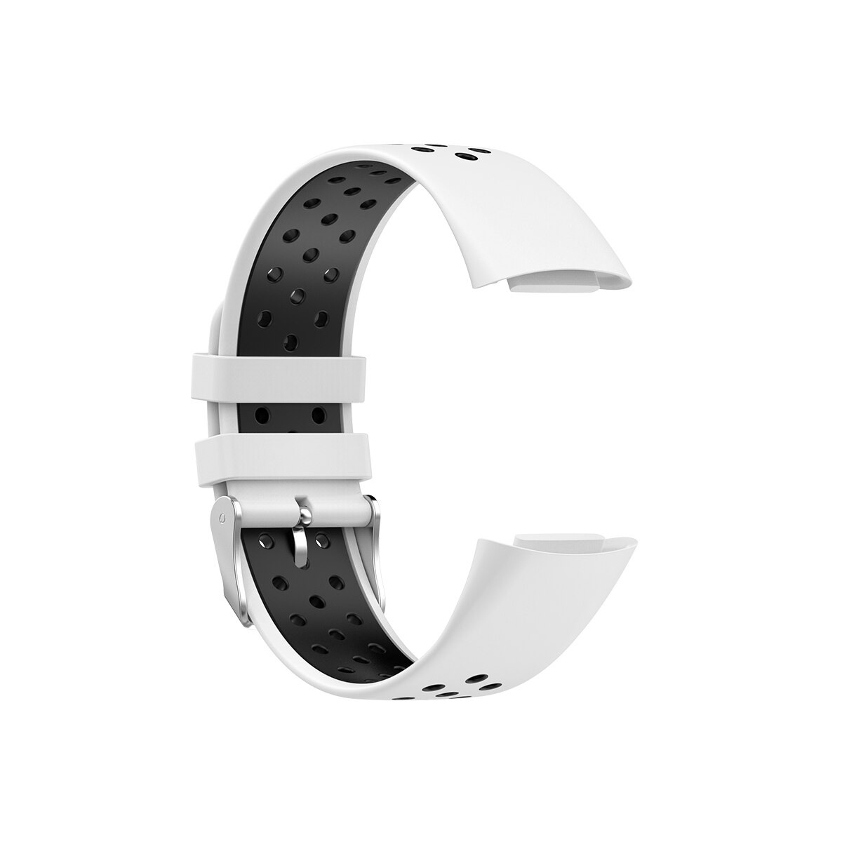 Sport Bracelet en silicone Fitbit Charge 5 Blanc