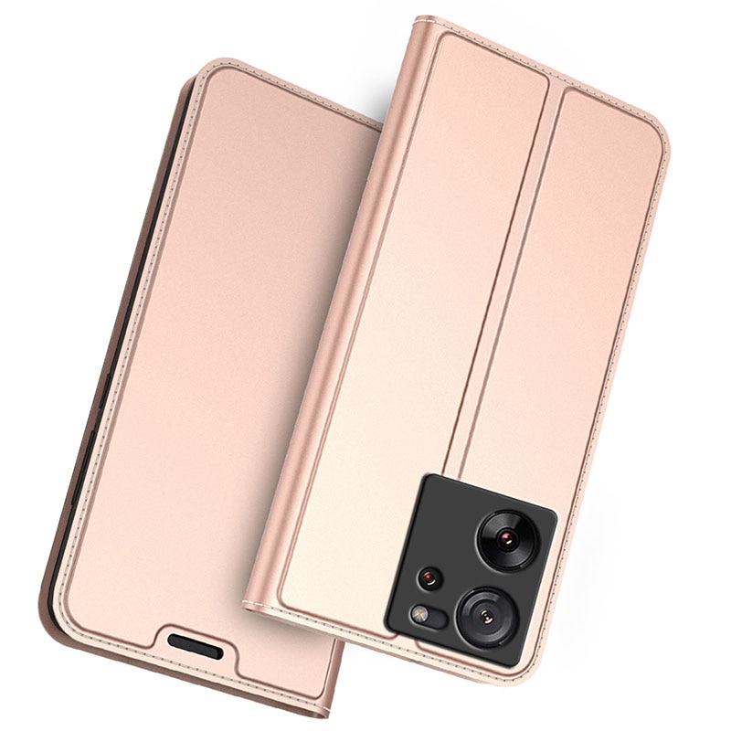 Étui portefeuille Slim Card Wallet Xiaomi 13T Pro, or rose