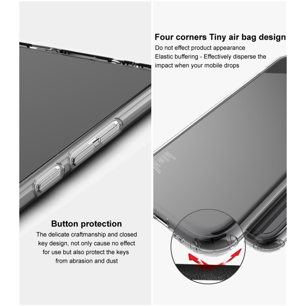 Coque TPU Case iPhone 13 Pro, Transparent