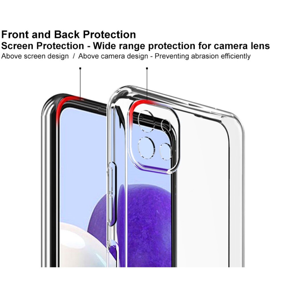 Coque TPU Case Samsung Galaxy A22 5G, Transparent