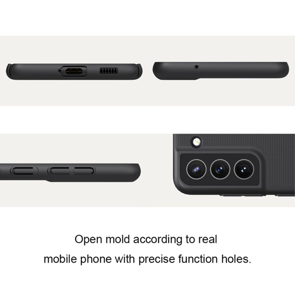 Super Frosted Shield Samsung Galaxy S21 FE Noir