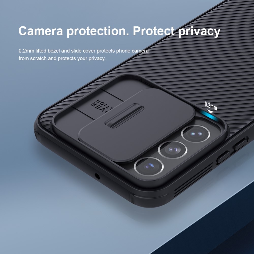Coque CamShield Samsung Galaxy S22, Noir