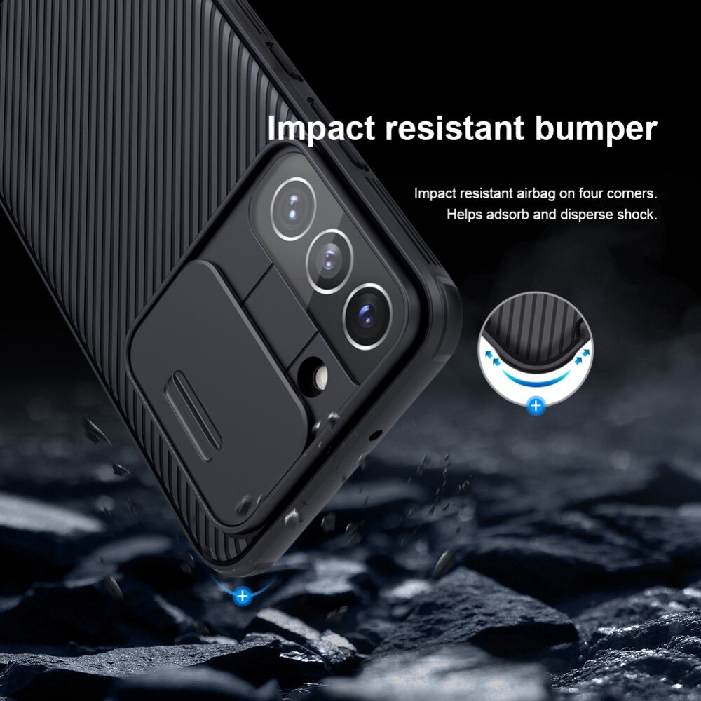 Coque CamShield Samsung Galaxy S22 Plus, Noir