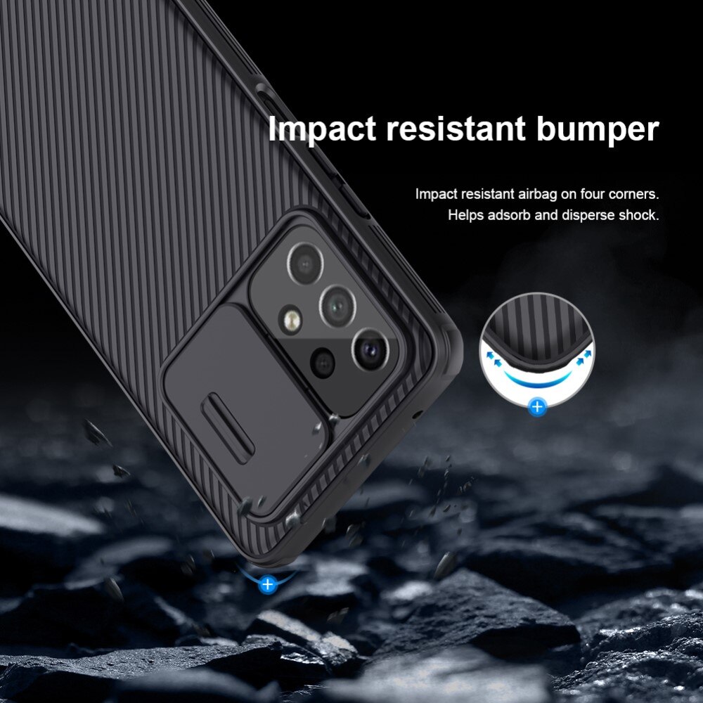 Coque CamShield Samsung Galaxy A53, Noir